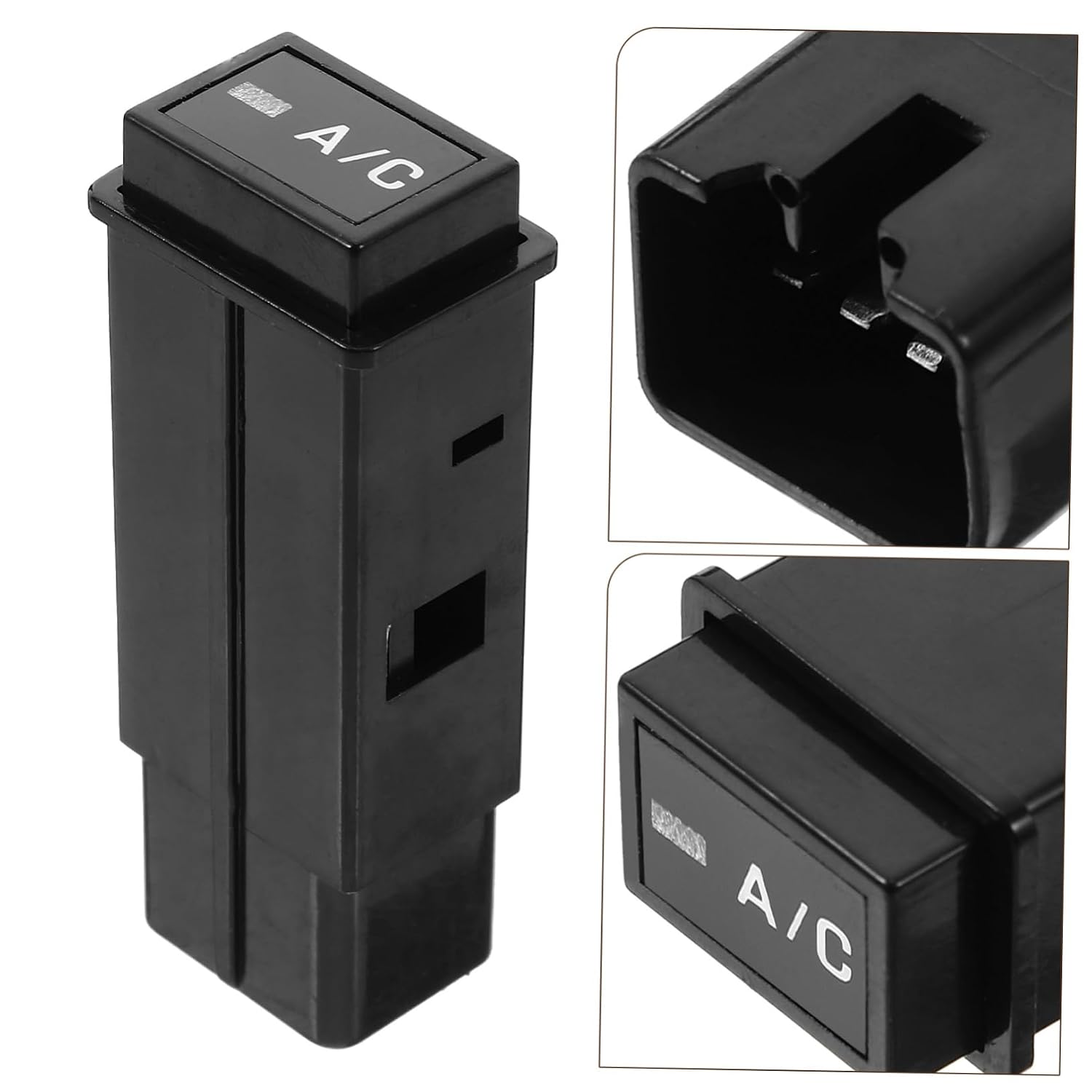 Mobestech 3pcs Condition Air Conditioning Button for Cars Effortless Installation Highly Responsive Design for Vehicle Systems