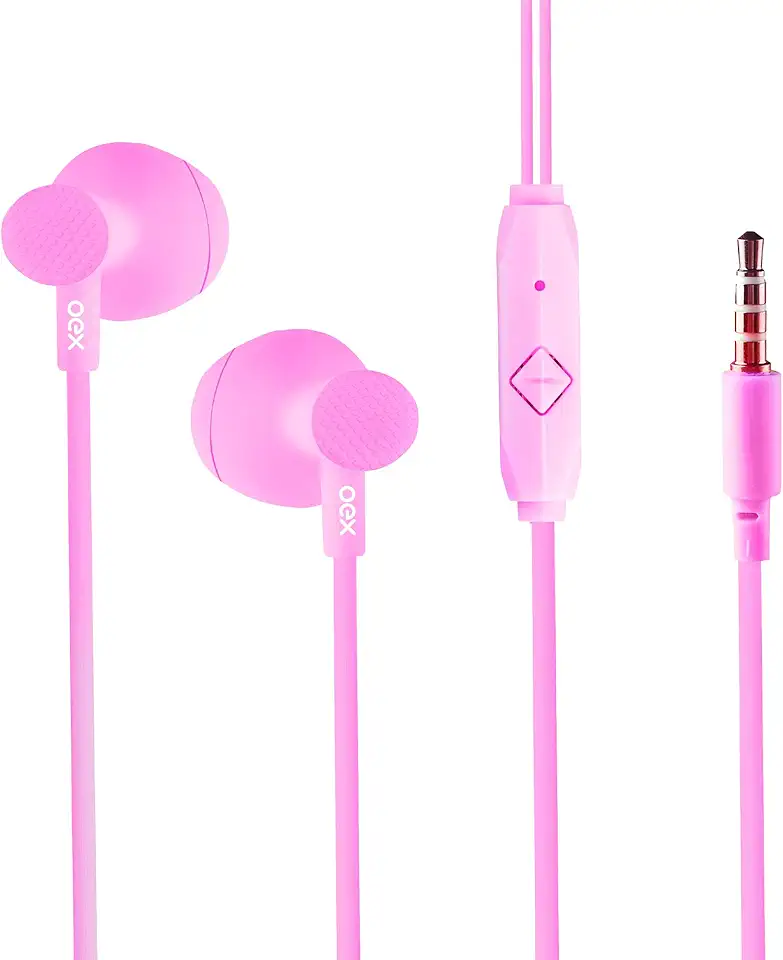 Fone De Ouvido Sweet Com Microfone Oexteen Fn301 Rosa