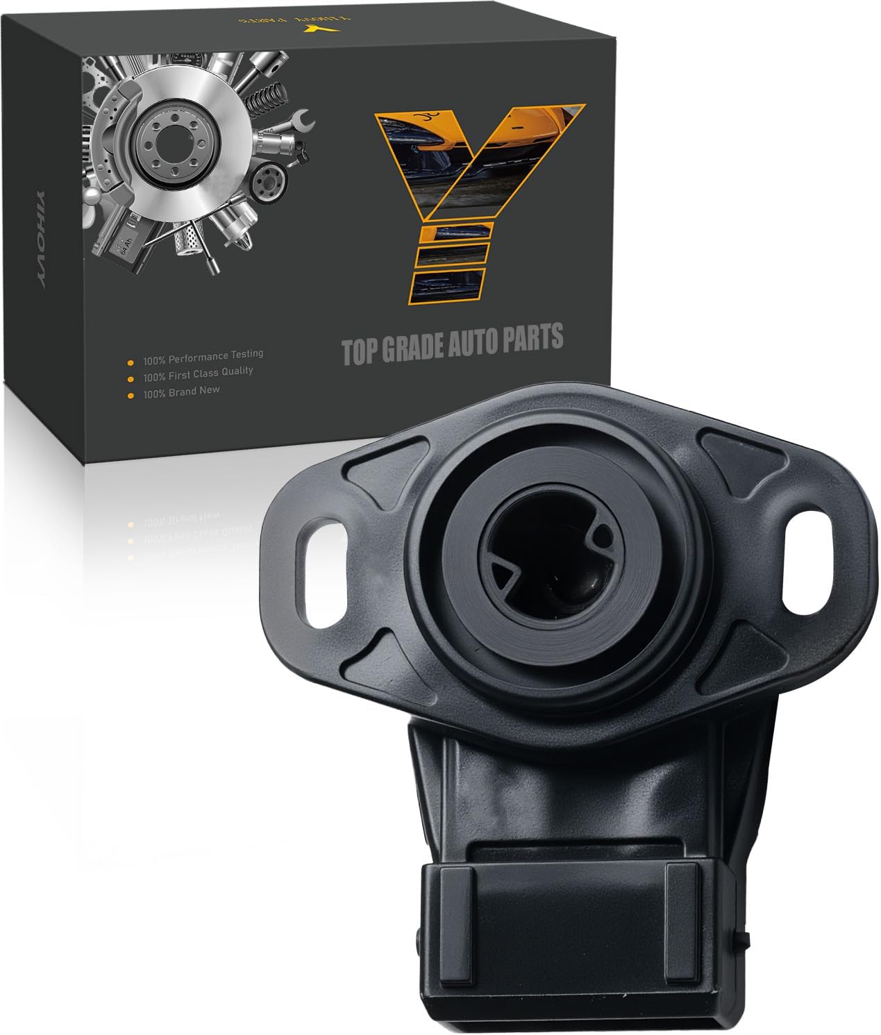 TPS Throttle Position Sensor MD628074 TH404 with 3-Pin Plug Fit for Mitsubishi 2003 2004 2005 2006 03 04 05 06 Lancer L4 2.0L 2003-2003 Outl Ander L4 2.4L