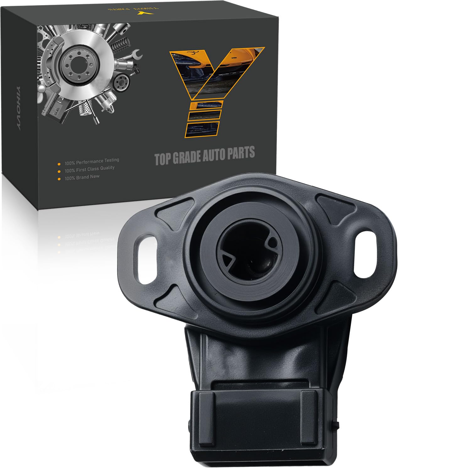 TPS Throttle Position Sensor MD628074 TH404 with 3-Pin Plug Fit for Mitsubishi 2003 2004 2005 2006 03 04 05 06 Lancer L4 2.0L 2003-2003 Outl Ander L4 2.4L