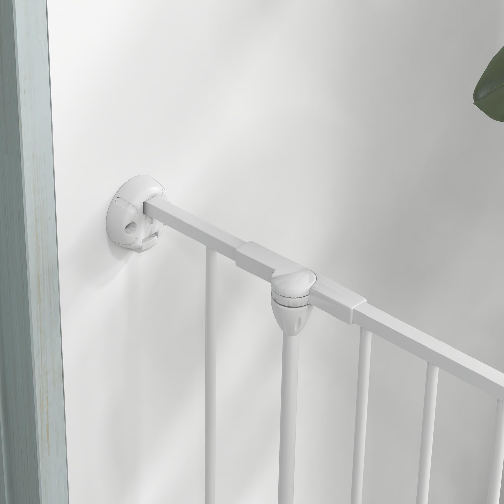 PawHut Enclos pour chiots pliable, hauteur 90 cm, barrière pour chiens, barrière avec 6 panneaux, enclos, barrière de cheminée indépendante, enclos pour chiens de taille moyenne, acier, blanc