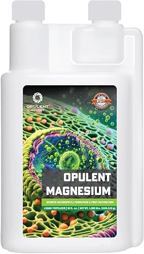 Miniatura 1 de Magnesio Opulento | 16 onzas líquidas | Fertilizante de magnesio líquido | Complejo de aminoácidos de magnesio | Macronutrientes | Aumenta la