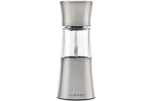 Cole & Mason Stadhamptom Personal Spice Mill Quickly Pulverizes Spices Like Cinnamon