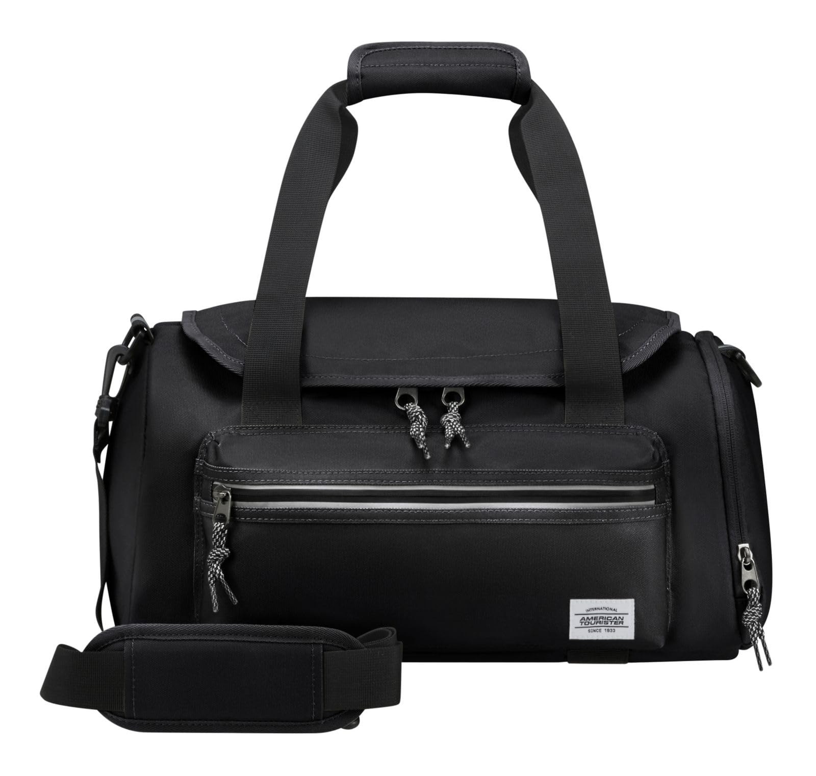 American Tourister Brightup - Ryanair Travel Bag, 25 x 20 x 40 cm, 22 L, Black (Black)