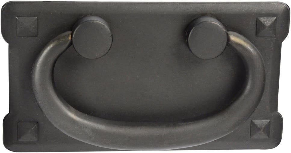 Knob Deals #1163-3" (76mm) Mission Drawer Pull, Barcelona Pewter - 10 Pack