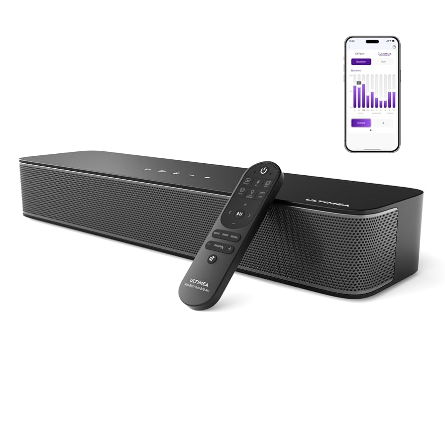Amazon.com: ULTIMEA Built-in Subwoofer, APP Control, All-in