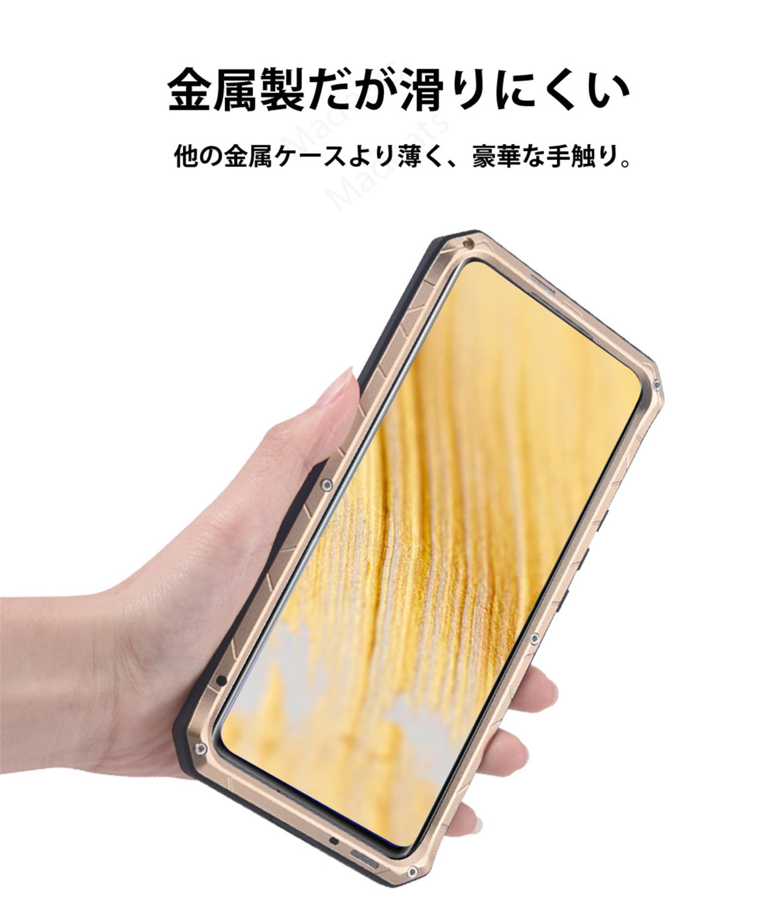 Amazon.co.jp: Madoats Google Pixel 6a 対応 金属ケース 強保護力