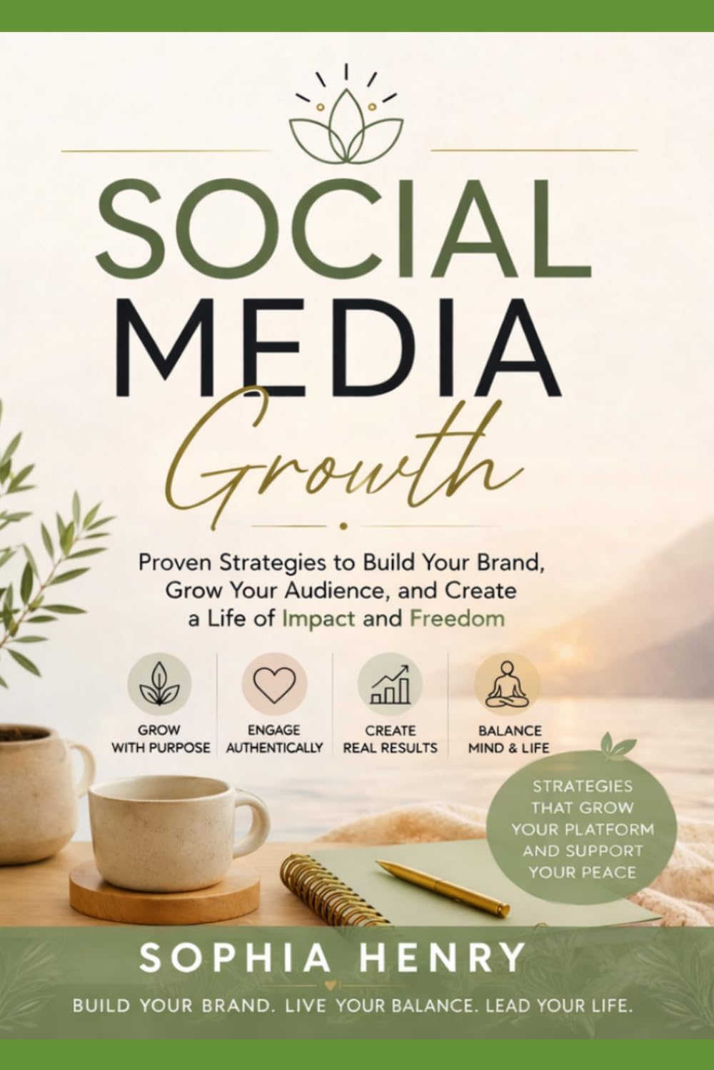 THE SOCIAL MEDIA GROWTH BLUEPRINT: A Complete Step-by-Step Guide to Building an Audience, Increasing Engagement, and Creating Income Online