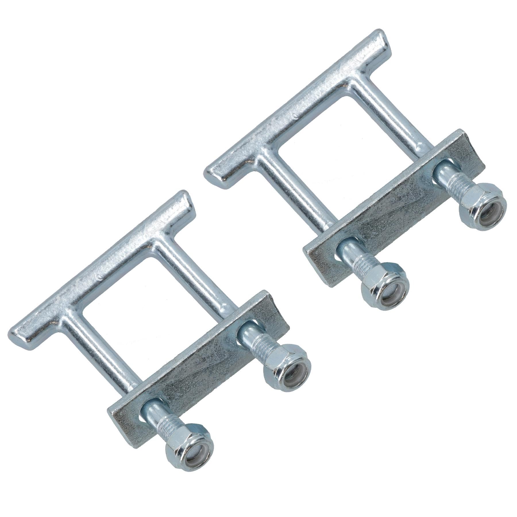 Under Floor T Bar Lashing Link Ring Tie Down For Trailers Trucks 2.5 Ton Cap 10pc