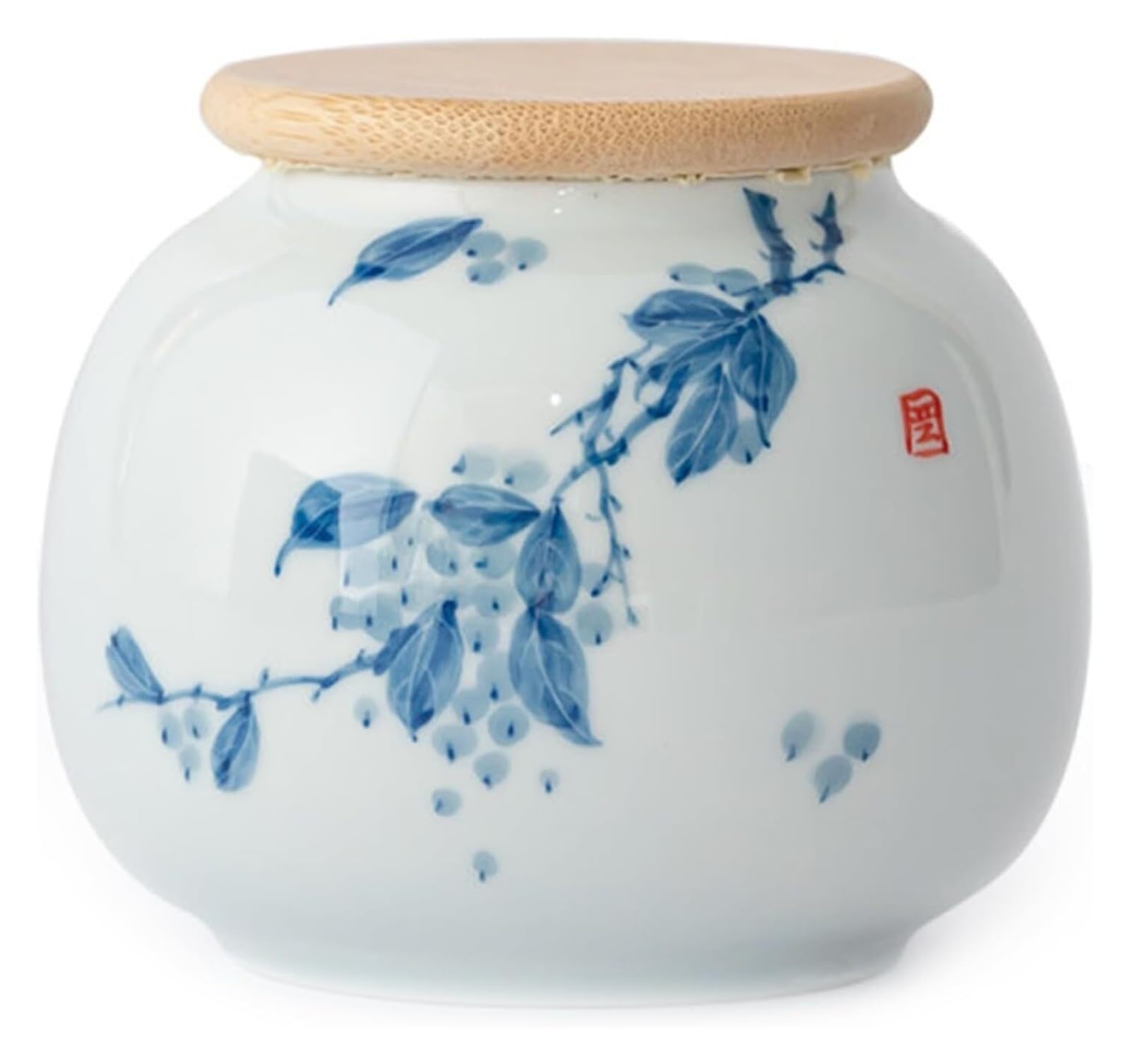 DQZRTUECA Ceramic Tea Caddy Jar With Lid