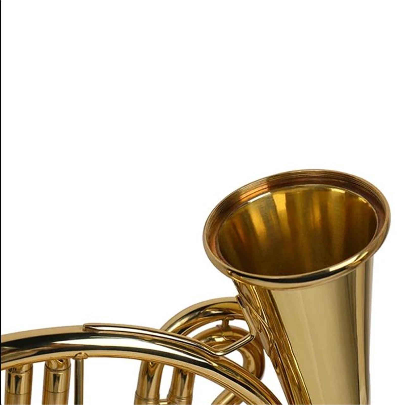 Róg Francuski Instrument Dęty Pojedynczy Klucz Z Mosiężnego Rogu Francuskiego Bb
