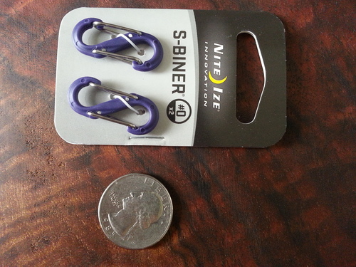 Roughly the size of a quarter - smaller than I thought