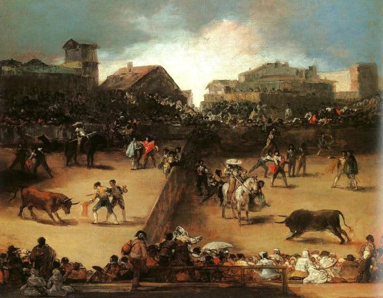 Le combat de Francisco de Goya affiches et gravures impression toile salon