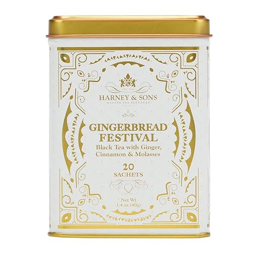 Harney & Sons Gingerbread Festival, Black Tea with Ginger &
