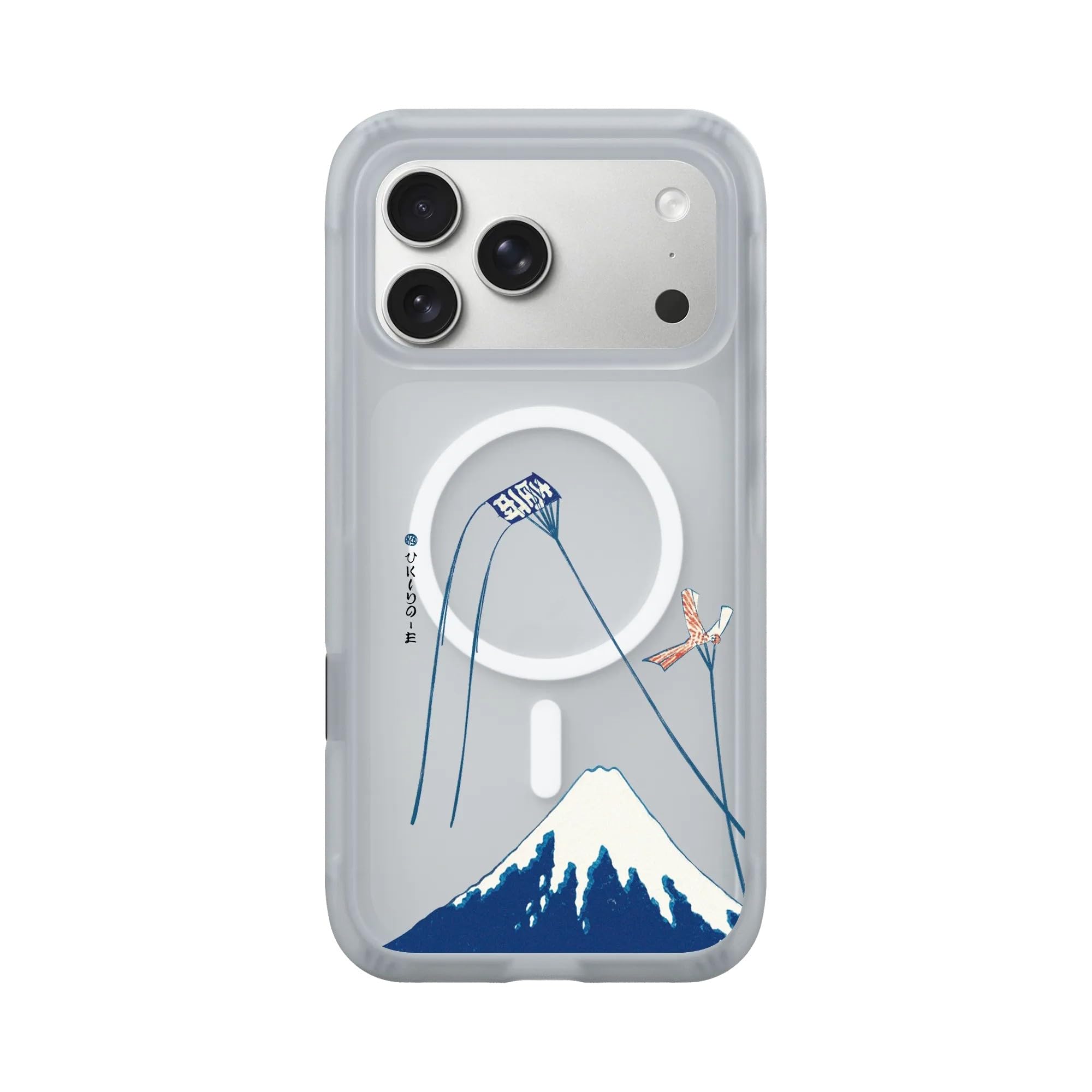 Coque iPhone 17 Pro Max MagSafe antichoc RhinoShield Gris Vibrant