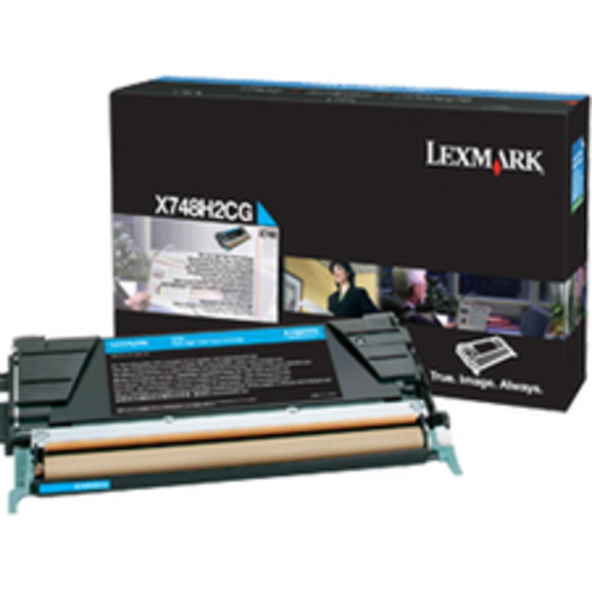 Lexmark - Wysoka wydajność - cyjan - oryginalny - kaseta z tonerem - LCCP