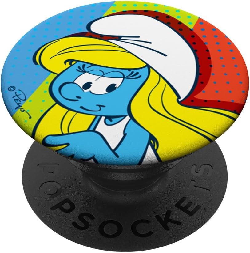 The Smurfs - PopSocket Grip and Stand for Phones and Tablets PopSockets PopGrip: Swappable Grip for Phones & Tablets PopSockets Standard PopGrip