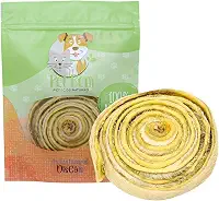 Mordedor Natural Discão PetBem para Cães Petisco de Couro Bovino Desidratado 100% Natural