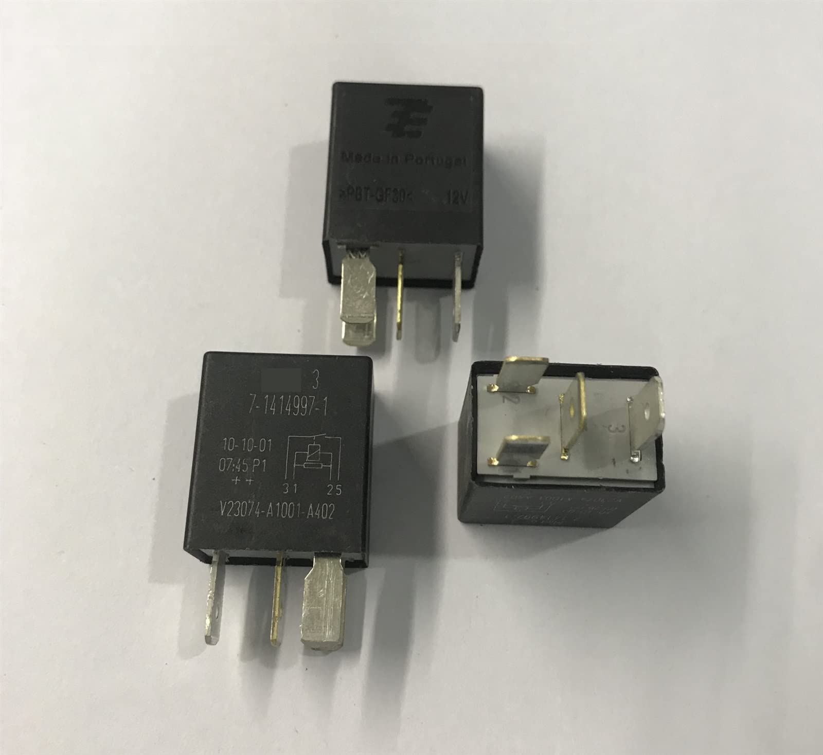 5 uds relé de automóvil V23074-A1001-A402 V23074 A1001 A402 V23074-A1001-A402-12V 4PIN relé de Bomba de Combustible de Ventilador automático (Size : 24V)