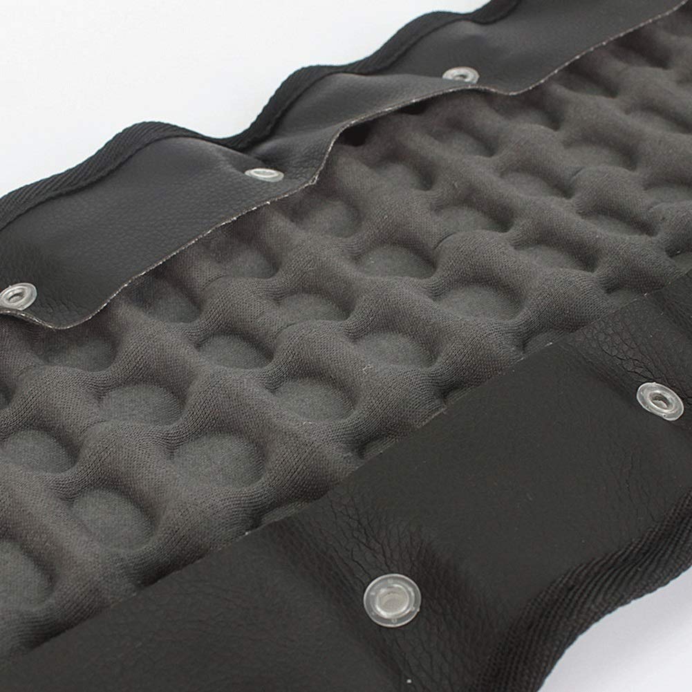 Neumático Soporte Lumbar Cinturón,Masaje Auto-Calentamiento Terapia Magnética para Dolor Alivio Y Lesión Hombres Mujer