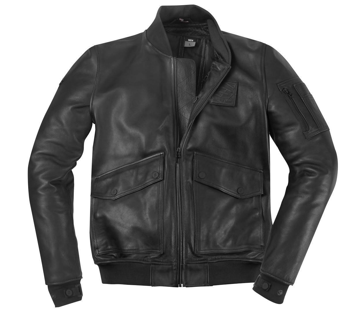 Bogotto Daclan Skórzana kurtka motocyklowa, czarny, 2XL