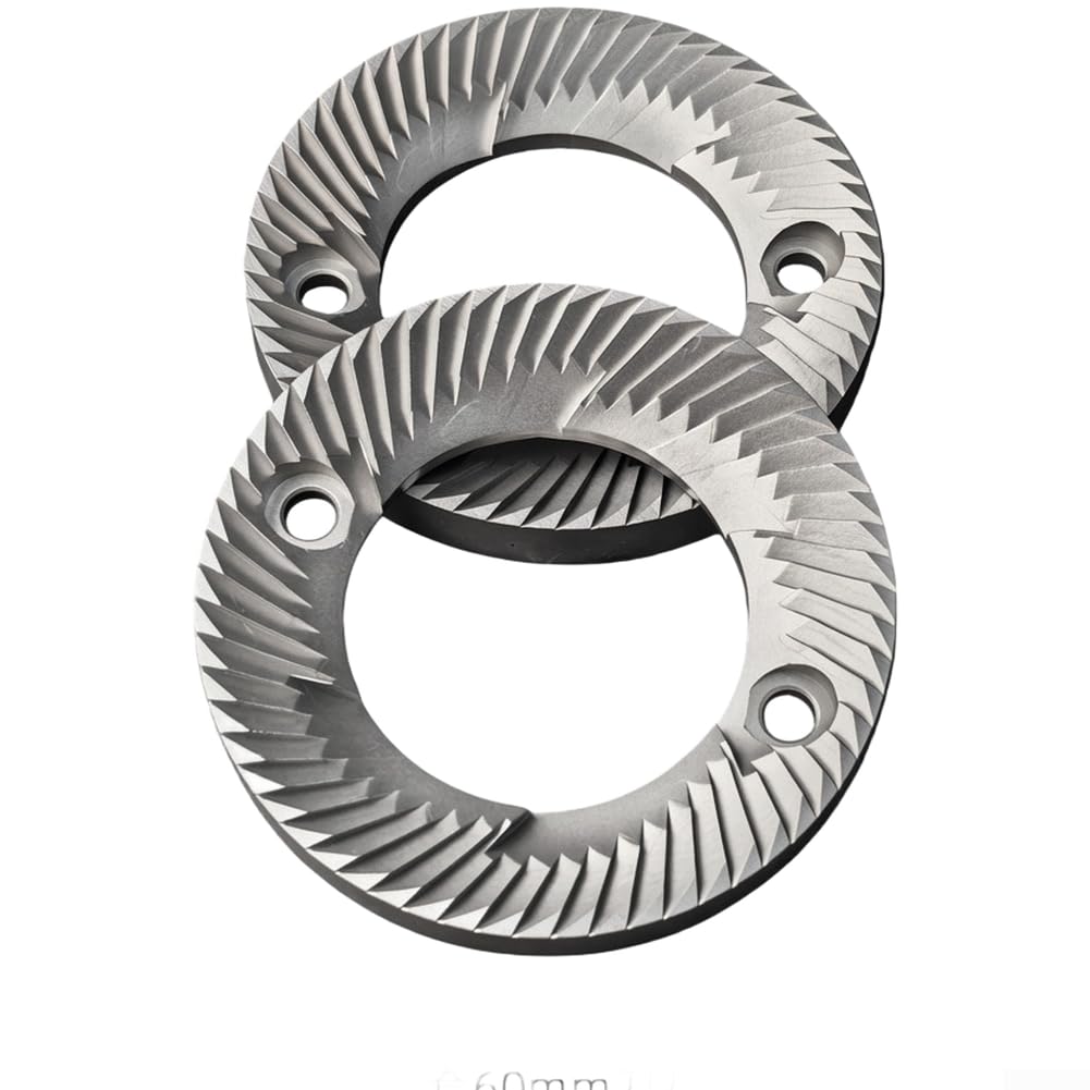 Rebabas de acero inoxidable de 60 mm para disfrutar del mejor café espresso en casa