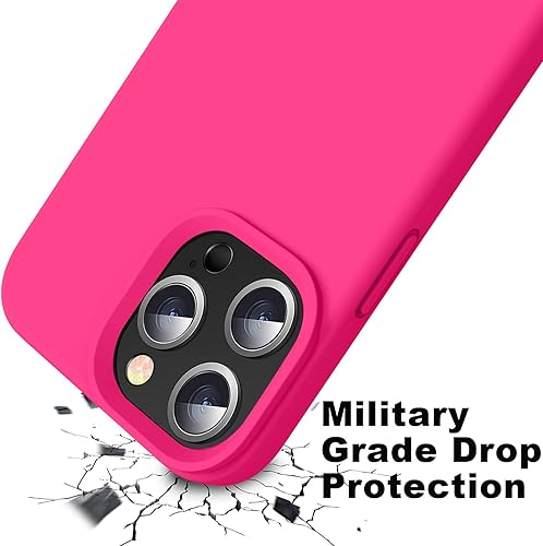 Miniatura 5 de KTELE Funda compatible con iPhone 13 Pro Max de 6.7 pulgadas de silicona líquida de alta calidad con forro de microfibra suave antiarañazos, funda