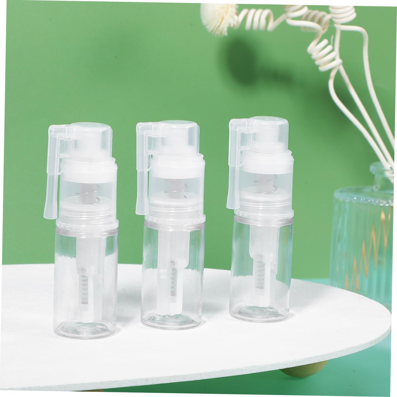 Baluue 20stücke Teiliges Leerer Pulver-sprühflaschen Wiederverwendbare Behälter Für Haarfaser Trocken-shampoo Und Kosmetik Präziser Sprühkopf Für Einfache Anwendung