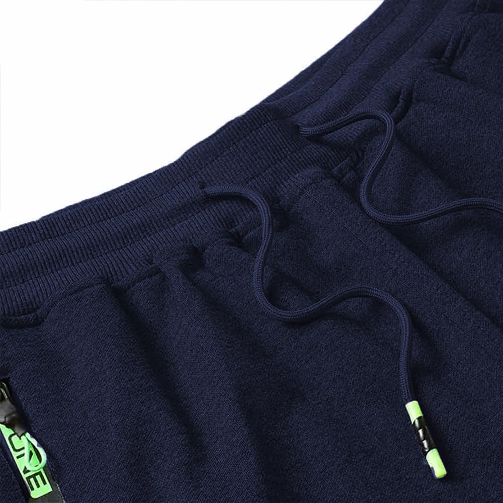 ZOXOZ Pantaloncini Sportivi Uomo Cotone Pantaloni Corti Shorts Uomo con Tasche