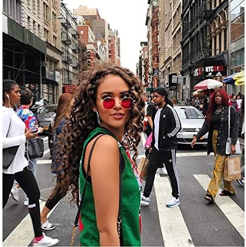 FEISEDY Hipster Small Polygon Women Men Sunglasses Delicate Metal Frame B2254 - Image 3