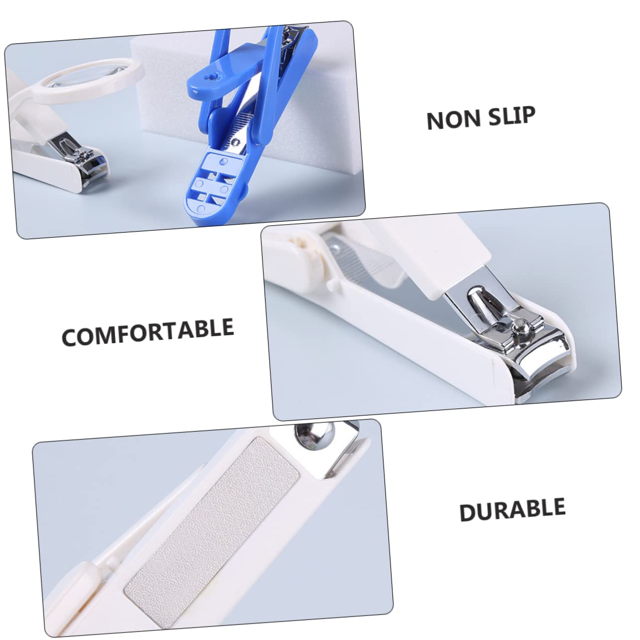 CIYODO Guinea Pig Hamster Nail Cutters Glass Pet Grooming Tool Safe Easy to Use Set of 2