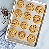 Nordic Ware Naturals Half Sheet - USA Made Aluminum Commercial Quality Sheet Pan for Baking or Roasting, Encapsulated Galvanized Steel Rim Prevents Warping, 1-Pack #1
