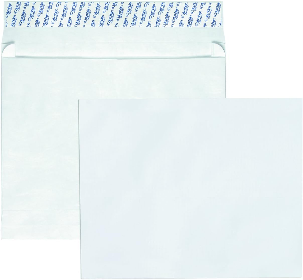 Columbian Tyvek Expansion Envelopes, 12x16x4 Inches, White, 50 Count (CO817)