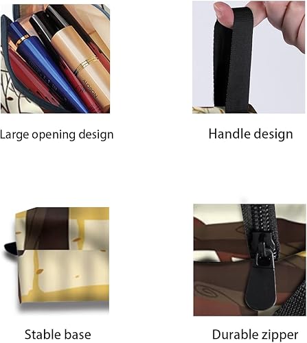 Miniatura 5 de Makeup BagCosmetic BagFractal FantasyWomen Makeup Pouch BagTravel Cosmetic Pouch BagTravel Toiletry Bag