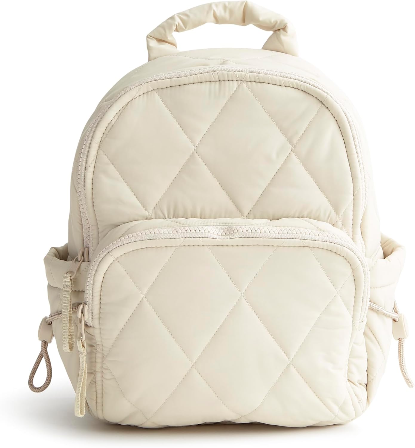 Vera Bradley Women's Featherweight Small Banbury Backpack, Pumice Stone, One Size - Image 4