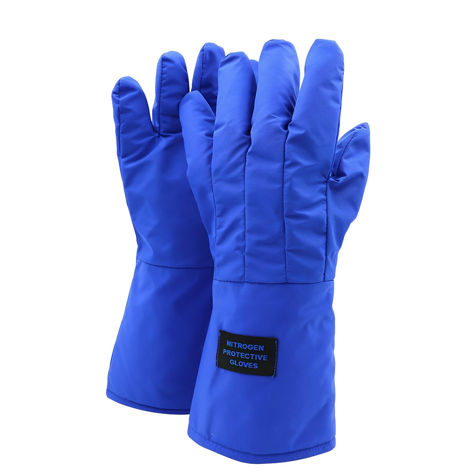 ThreeH -260 ℃ Gants à basse température Résistant à l'azote liquide Résistant au gel Basse température Congélation Sécurité industrielle Gants congelés L, 68 cm