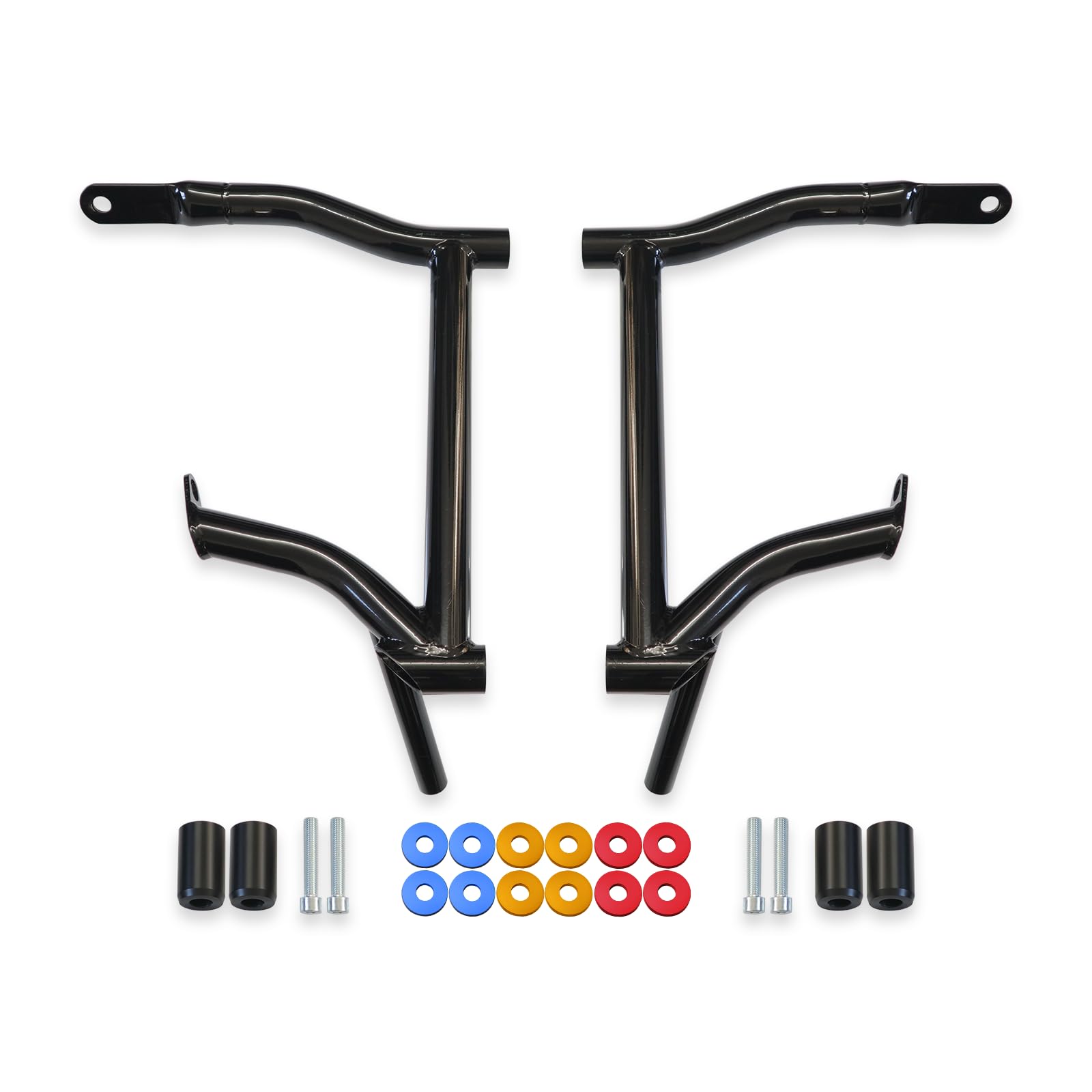 YazenMop SaddleBag Guard Crash Bar for Harley Touring Road Glide Street Glide Road King Electra Ultra Limited CVO (2009-2024)