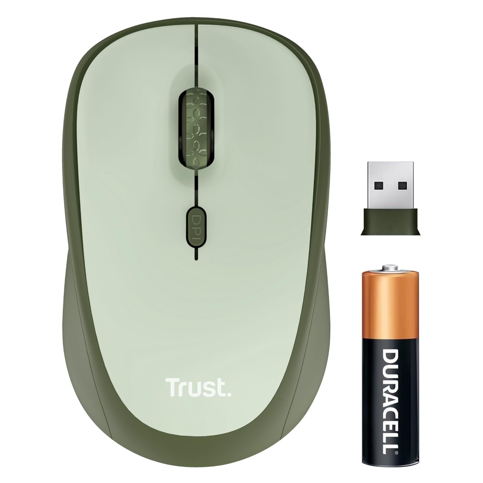 Trust Yvi+ Wireless Mouse Eco-green