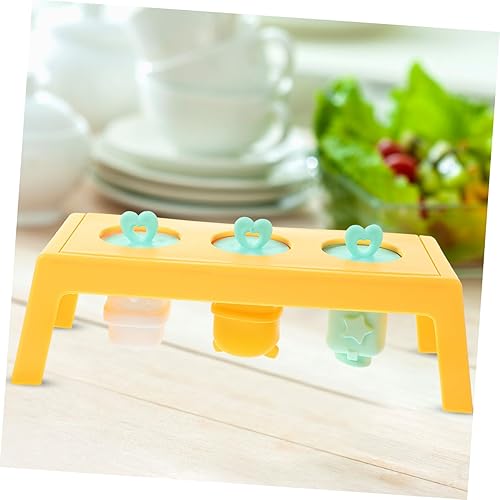 Miniatura 8 de GRIRIW Molde de silicona de dibujos animados Molde de paletas de hielo Molde de bola de hielo Moldes de silicona para gelatinas Molde de hielo de