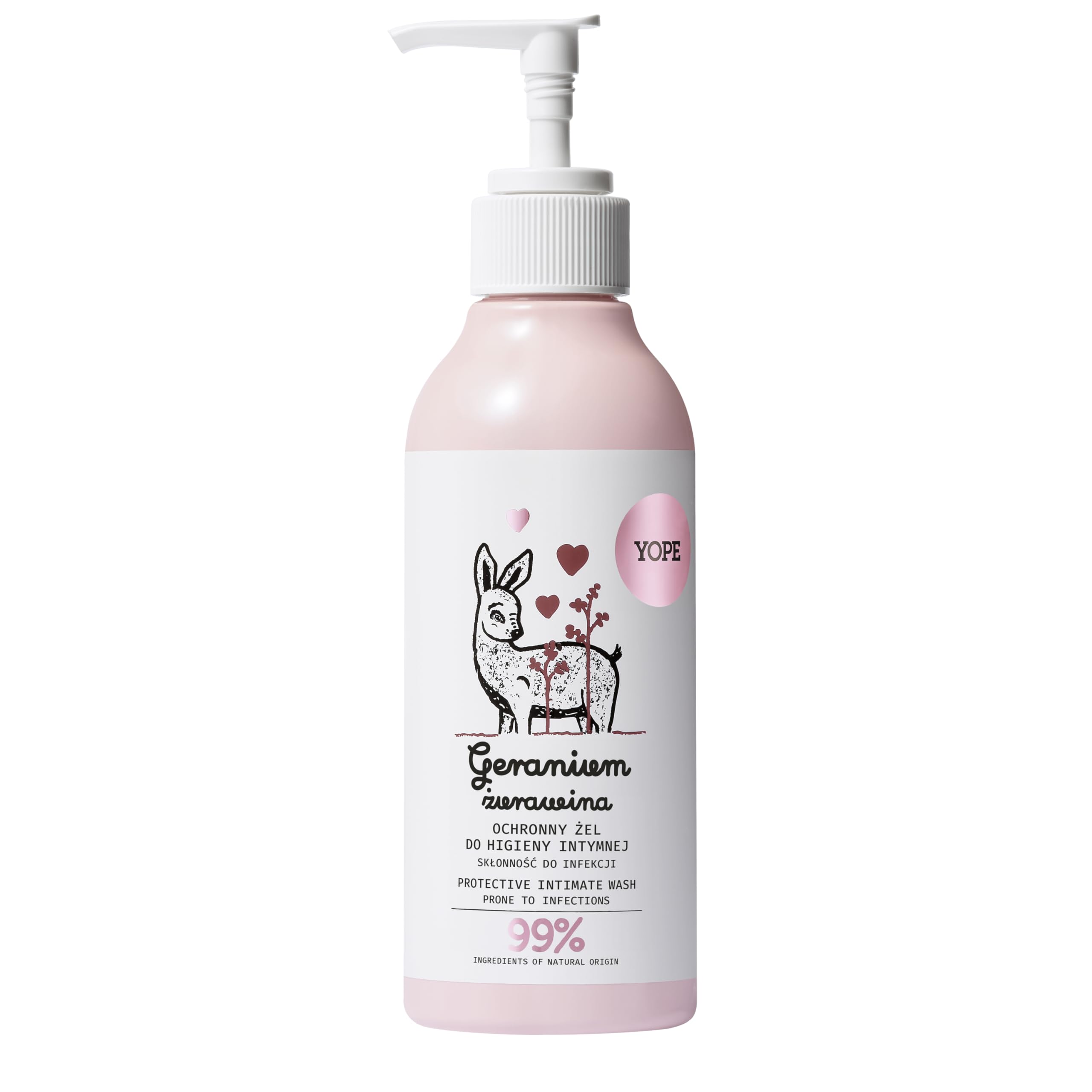 Yope Geranium & Cranberry Intimate Hygiene Gel 300 Ml