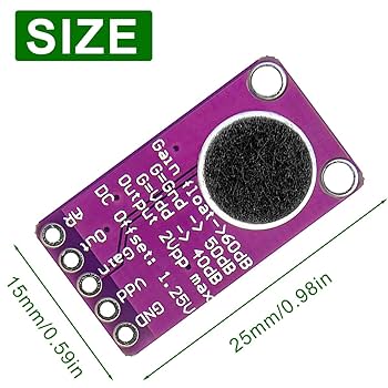 Amazon.co.jp: DAOKAI MAX9814のマイクロフォンのアンプ