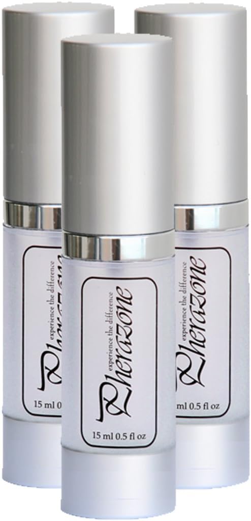 Pheromones Cologne for MEN to Attract Women Scented 3 Bottles 36 mg per ounce