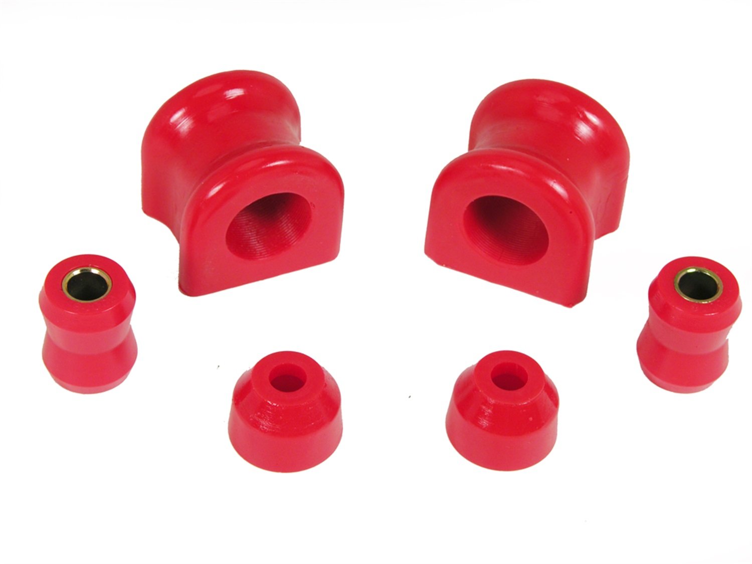 Prothane (1-1111) Jeep TJ Front Sway Bar Bushings - 30.5mm - Red