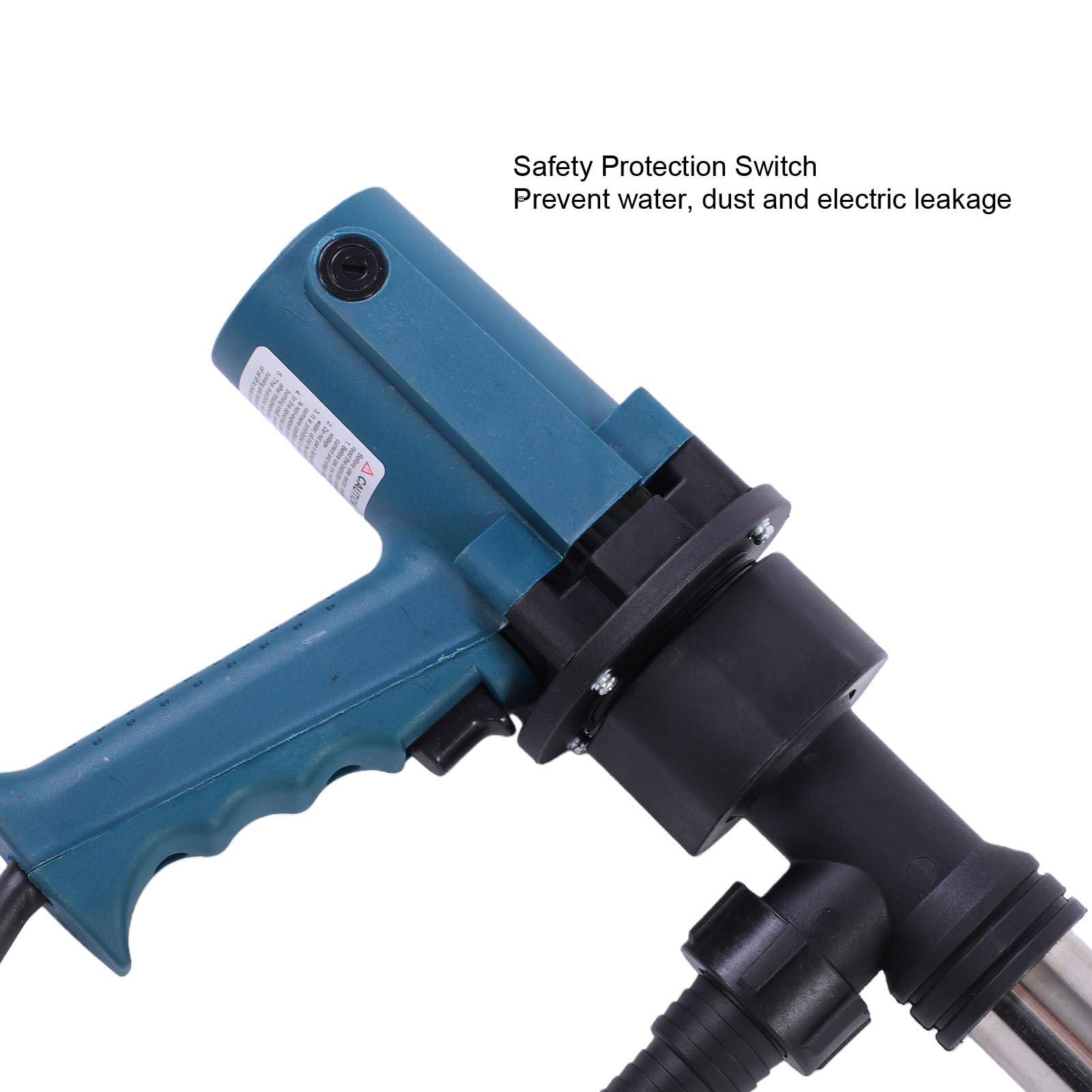 Annadue Bomba de Aceite Eléctrica, Bomba de Transferencia de Fluido Portátil con Tubo de Acero Inoxidable, de Eléctrica para Agua Lubricante Líquido de Baja Viscosidad, Extractor de Aceite de