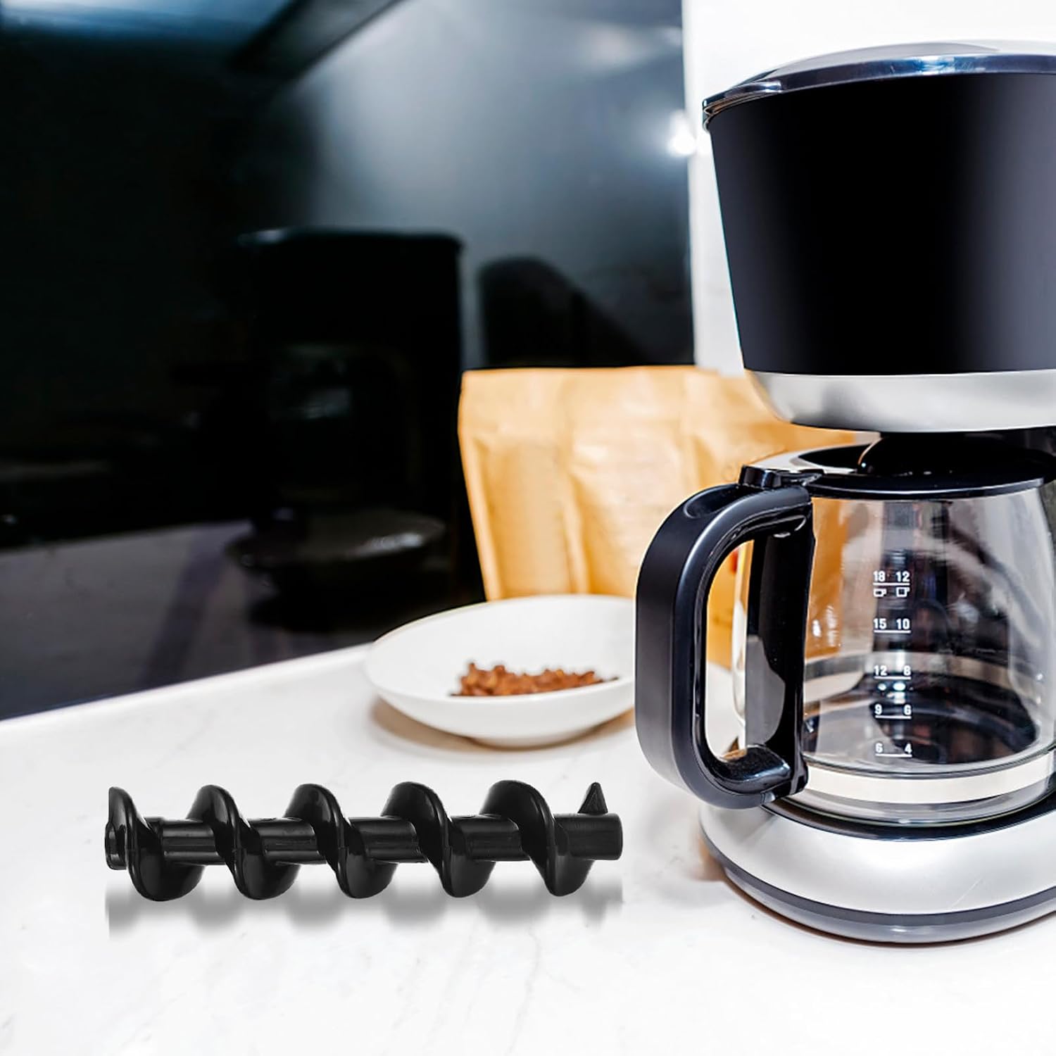 Chocolate Fountain Spiral Shaft Replacement Kit Featuring Plastic Spiral Structure 4pcs for Chocolate Machine for Home Parties and Small Commercial Settings image 5