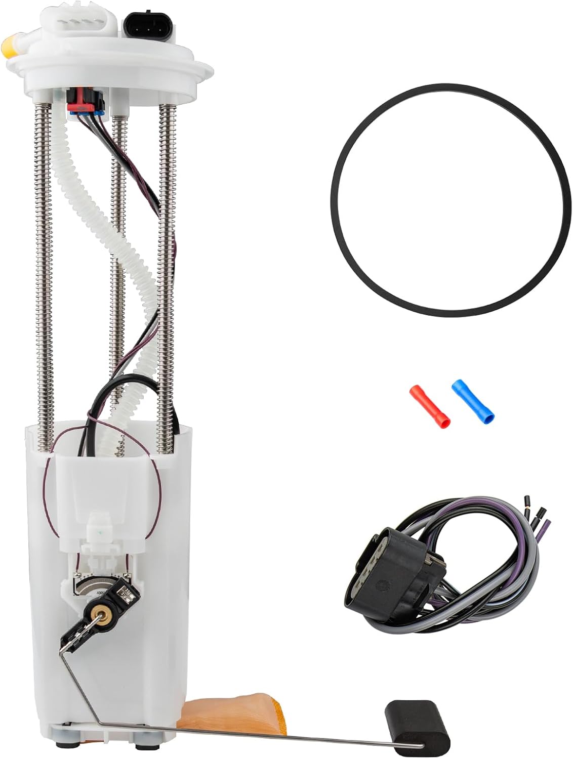 Electric Fuel Pump Module Assembly with Pressure Sensor Compatible with 1997 1998 1999 2000 Chevrolet S10 & GMC Sonoma & Isuzu Hombre, L4 2.2L, Replace 19177259, 19331270