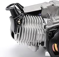 Vista 4 de Motor de motor de 2 tiempos de 49 cc, mini motor de arranque de gasolina de 1.3 HP para bicicleta de bolsillo, mini motocross, ATV Scooter