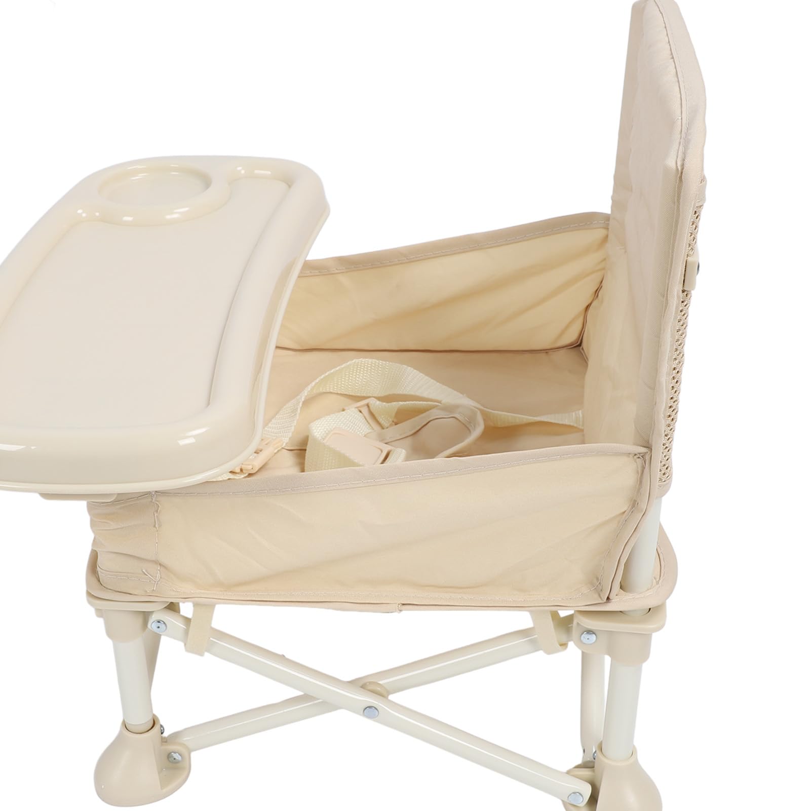 Silla Plegable para Niños, Portátil, Impermeable, Tela Oxford 600D, Silla de Camping Compacta para Niños Pequeños, de Playa para con Bolsa de Transporte y Bandeja de Comida para Acampar Al