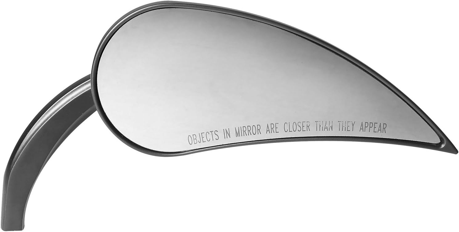Arlen Ness 13-093 Black Rad III Mirror