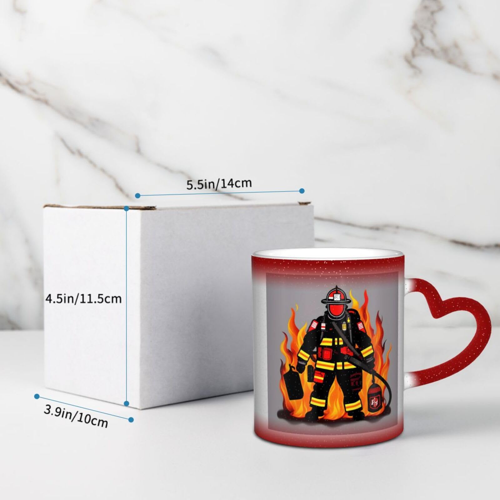 YouNique Designs Taza De Bombero, 11 Onzas, Regalos De Bombero Para Hombres, Divertidas Tazas De Bomberos, Taza De Bombero Para Hombres Y Mujeres, Ideas De Regalo De Broma De Graduación De